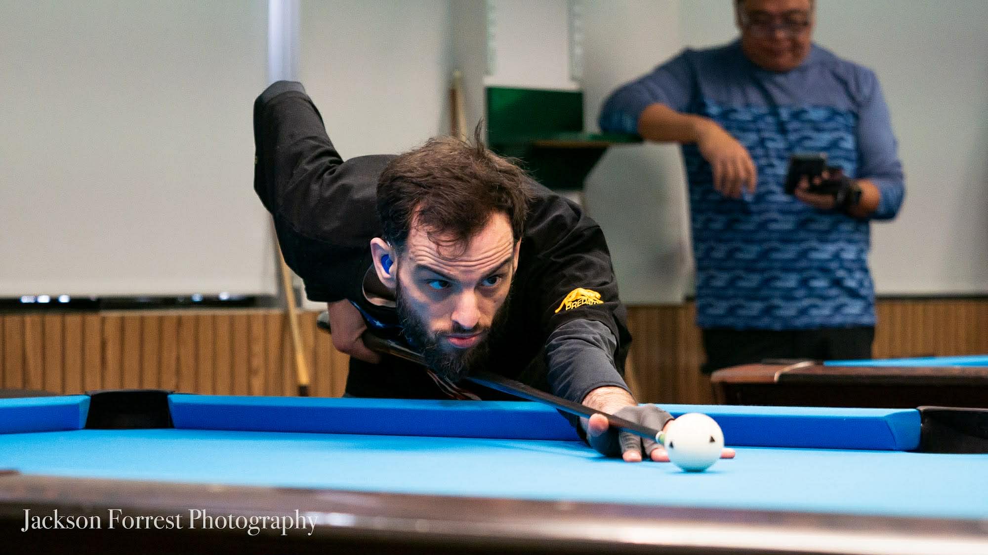Tournament action shot